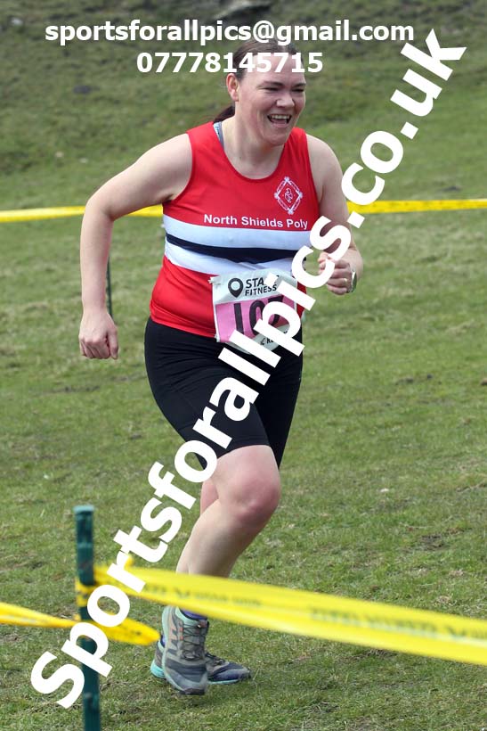 Masters men 2021 NECAA Cross Country Relays, Thornley Farm, Peterlee, Saturday, April 10th. Photo: David T. Hewitson/Sports for All Pics